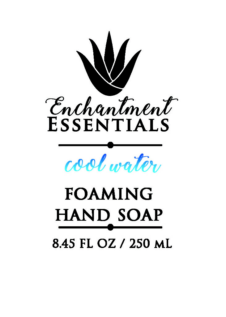 cool water Foam Soap Enchantment Essentials